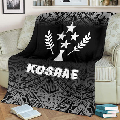 Kosrae Premium Blanket - Black Fog Style