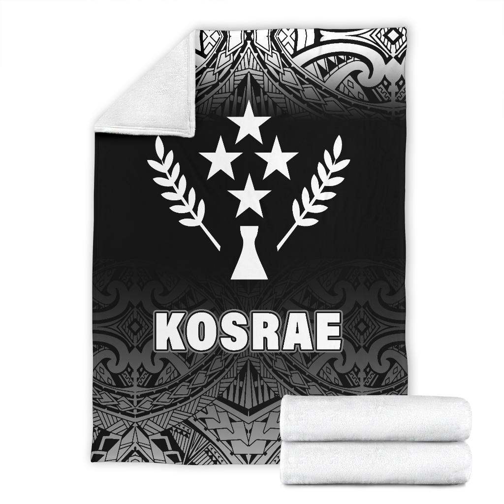 Kosrae Premium Blanket - Black Fog Style