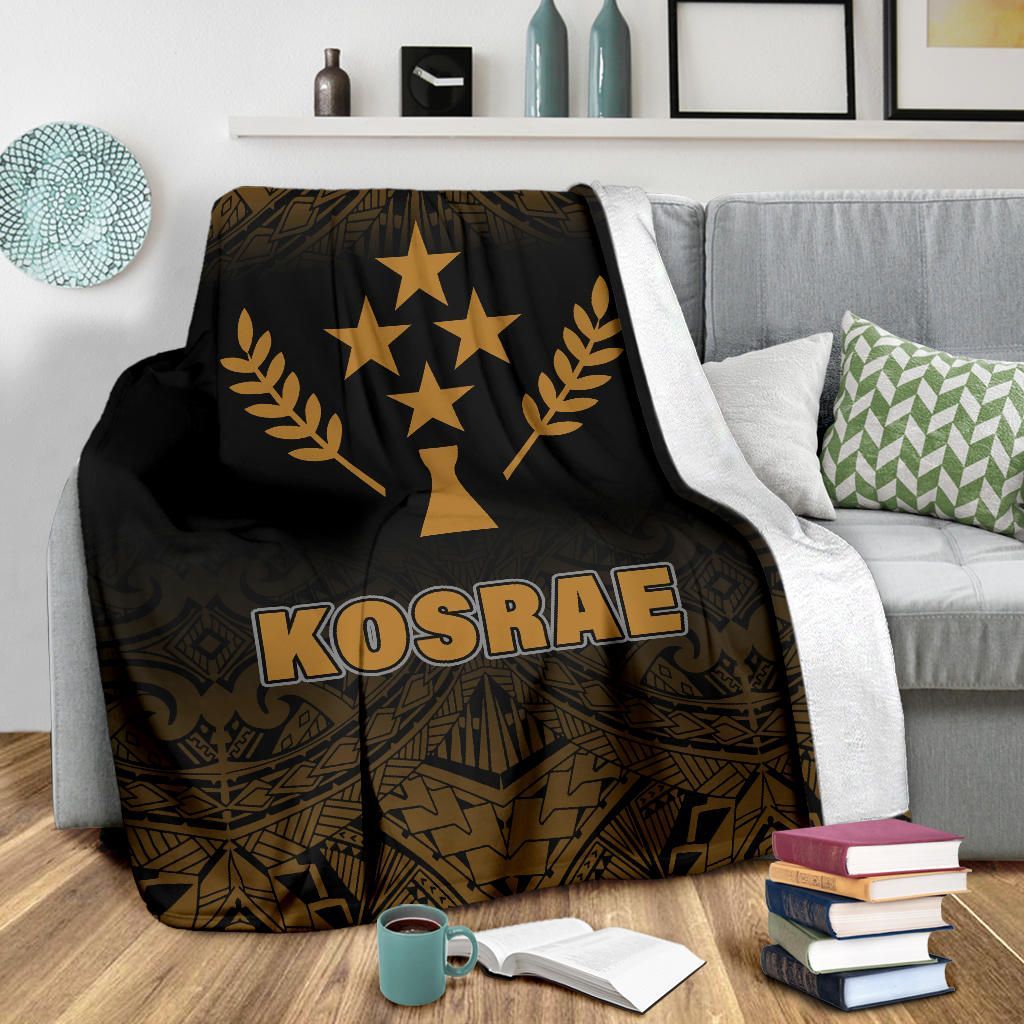 Kosrae Premium Blanket - Gold Fog Style