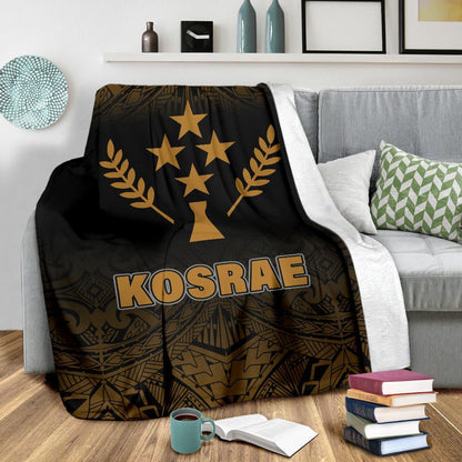 Kosrae Premium Blanket - Gold Fog Style