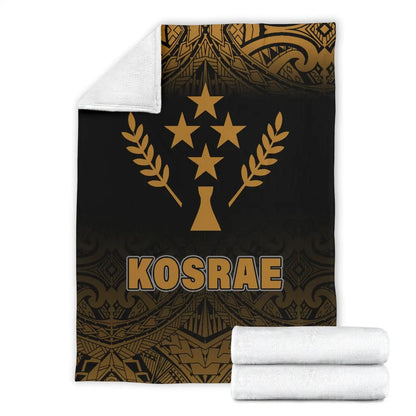 Kosrae Premium Blanket - Gold Fog Style