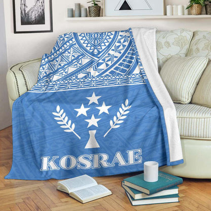 Kosrae Premium Blanket - Micronesian Blue Version