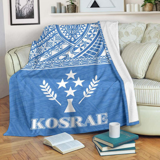 Kosrae Premium Blanket - Micronesian Blue Version
