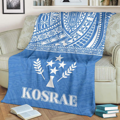 Kosrae Premium Blanket - Micronesian Blue Version
