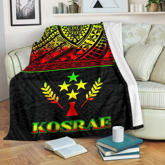 Kosrae Premium Blanket - Micronesian Reggae Version