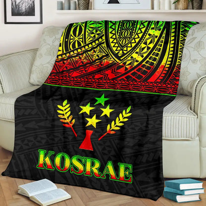 Kosrae Premium Blanket - Micronesian Reggae Version