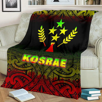 Kosrae Premium Blanket - Reggae Fog Style