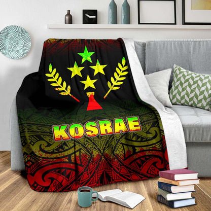 Kosrae Premium Blanket - Reggae Fog Style