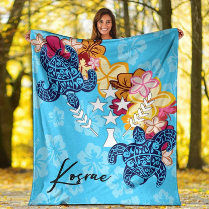 Kosrae Premium Blanket - Tropical Style