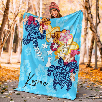 Kosrae Premium Blanket - Tropical Style
