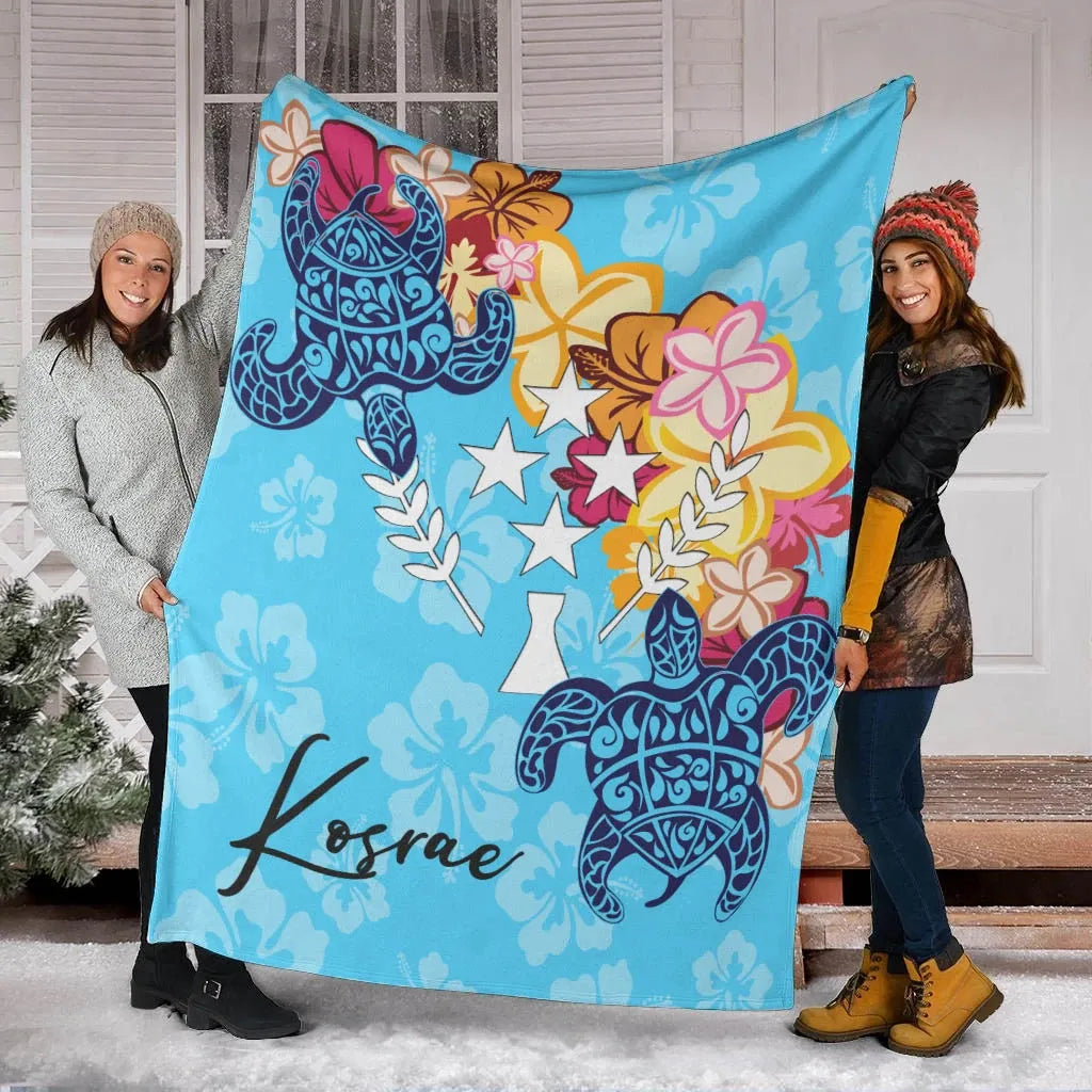 Kosrae Premium Blanket - Tropical Style