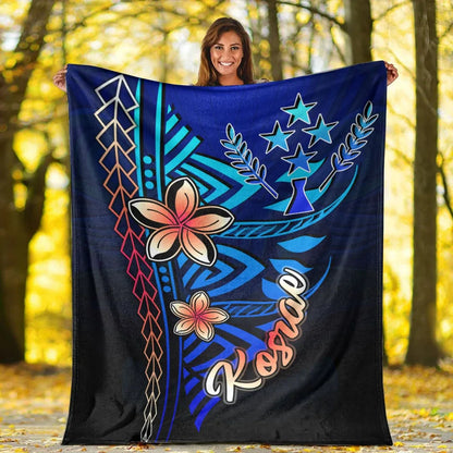Kosrae Premium Blanket - Vintage Tribal Mountain