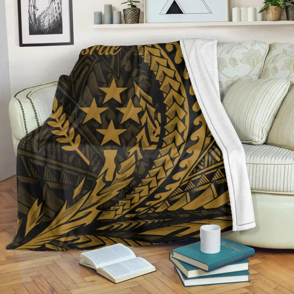 Kosrae Premium Blanket - Wings style