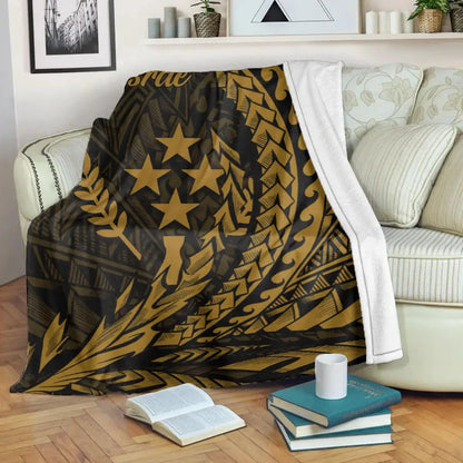 Kosrae Premium Blanket - Wings style