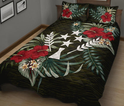 Kosrae Polynesian Quilt Bed Set - Special Hibiscus