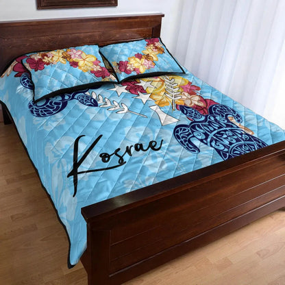 Kosrae Quilt Bed Set - Tropical Style