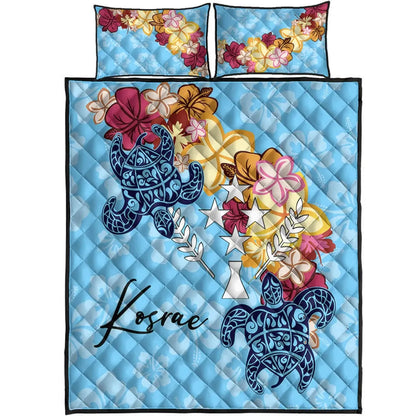 Kosrae Quilt Bed Set - Tropical Style
