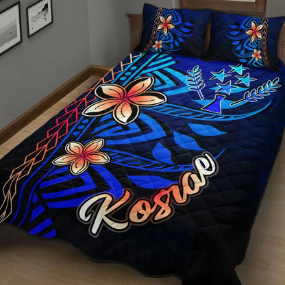 Kosrae Quilt Bed Set - Vintage Tribal Mountain