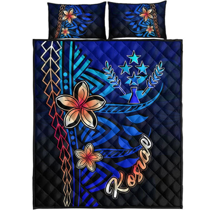 Kosrae Quilt Bed Set - Vintage Tribal Mountain