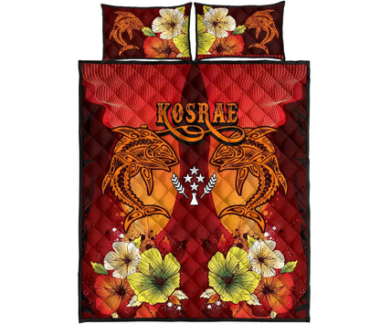 Kosrae Quilt Bed Sets - Tribal Tuna Fish