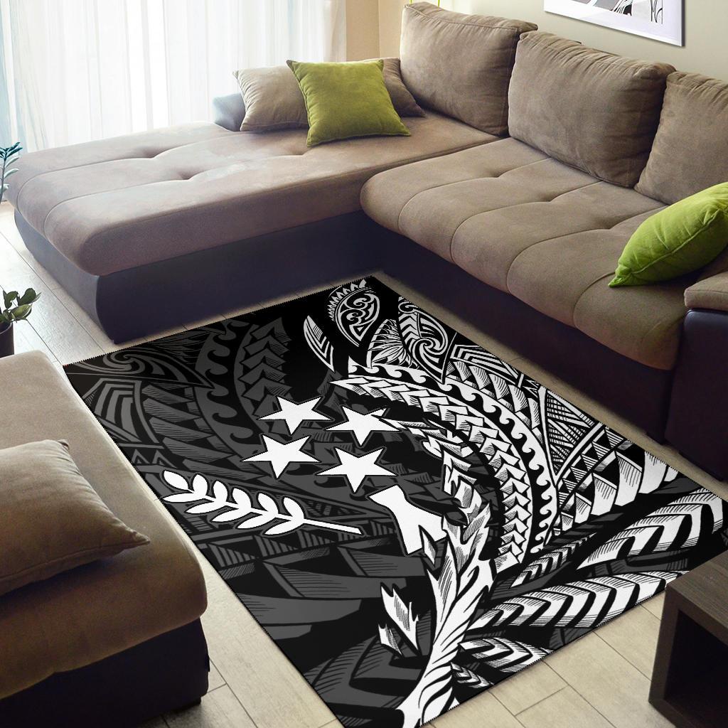 Kosrae State Area Rug - Wings Style