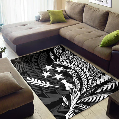 Kosrae State Area Rug - Wings Style