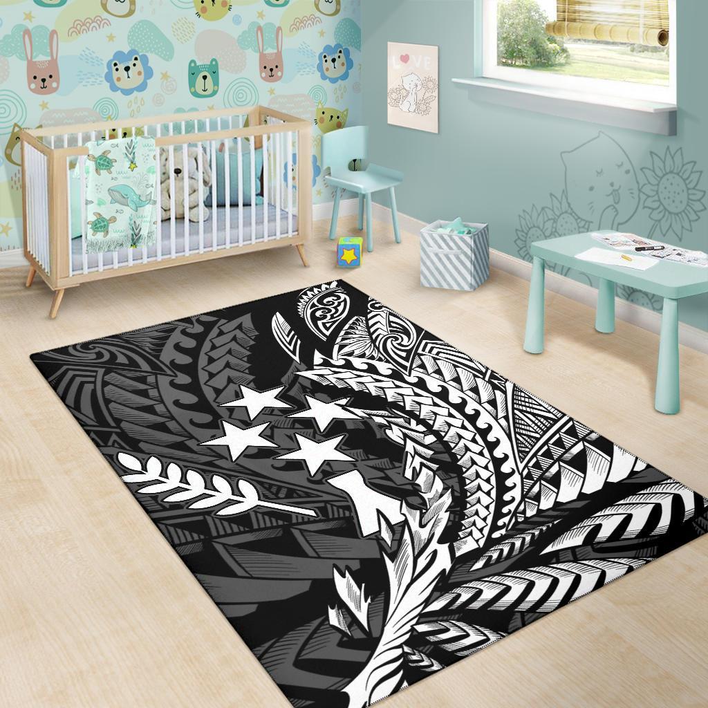 Kosrae State Area Rug - Wings Style