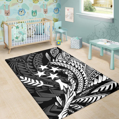 Kosrae State Area Rug - Wings Style