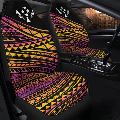 Kosrae State Car Seat Cover - Special Polynesian Ornaments