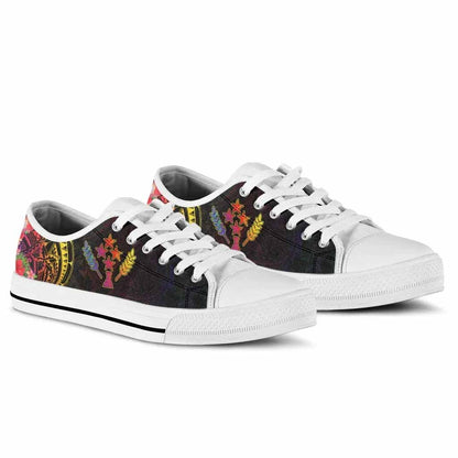 Kosrae State Low Top Shoes - Tropical Hippie Style