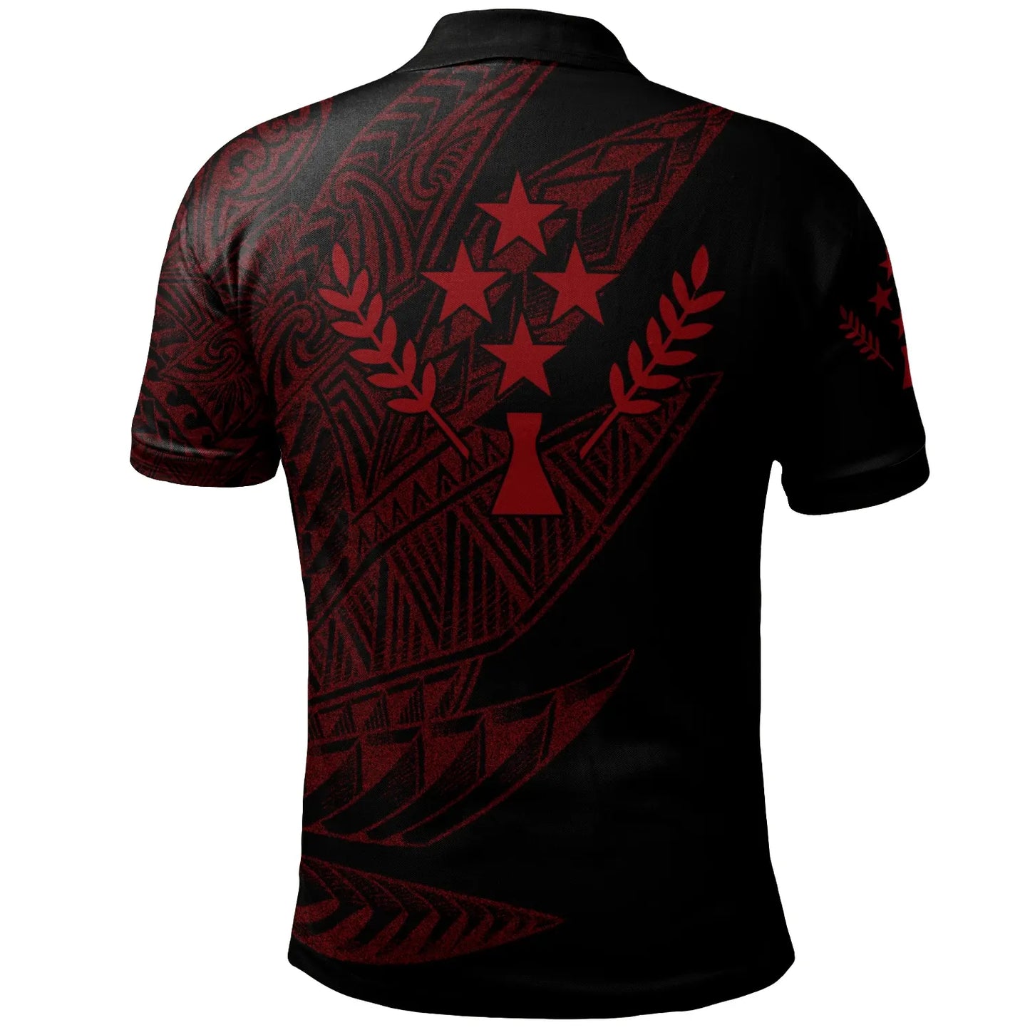Kosrae State Polo Shirt - Legends Are Born In Red Color