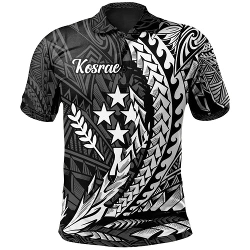 Kosrae State Polo Shirt - White Wings Style