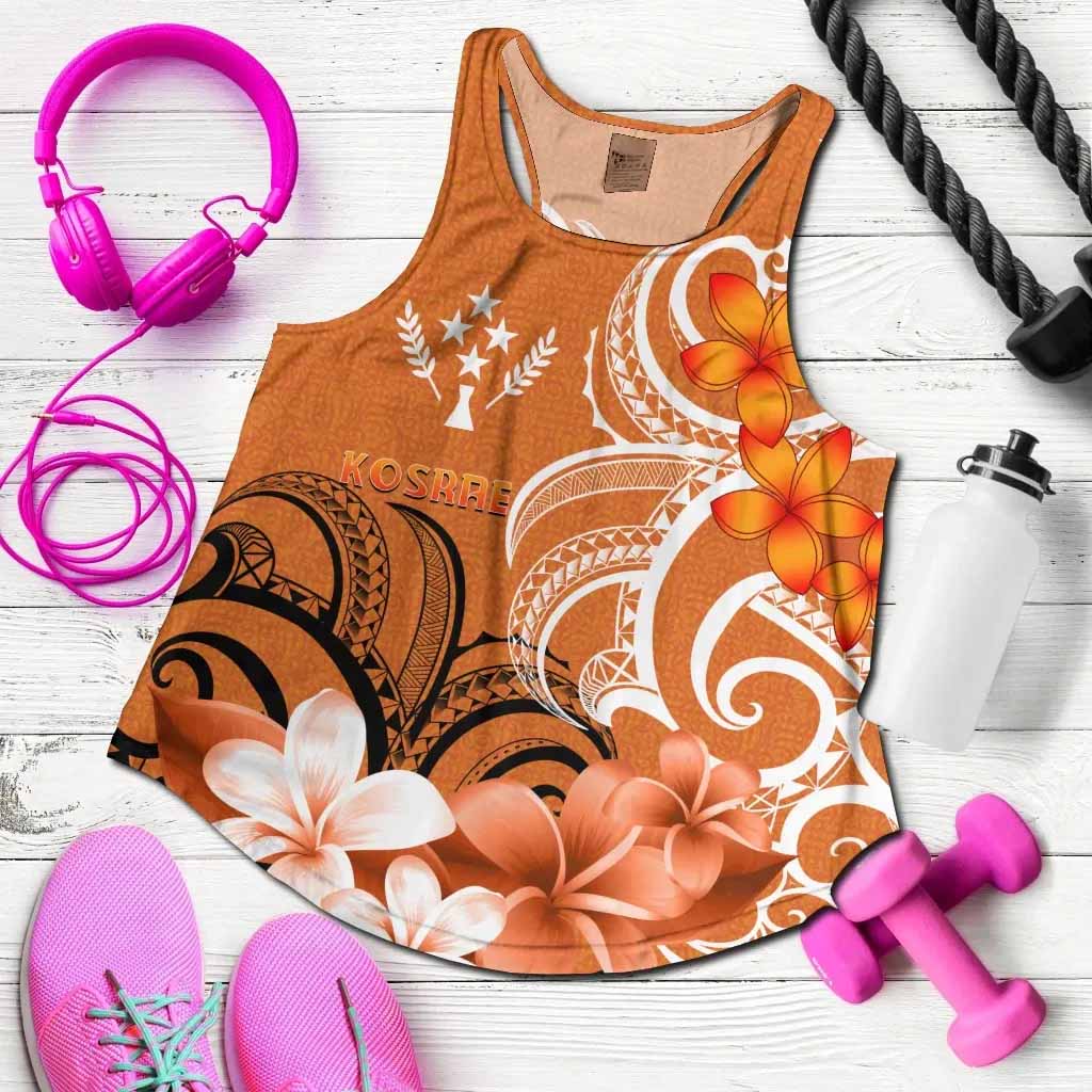 Kosrae Women Racerback Tank - Kosrae Spirit