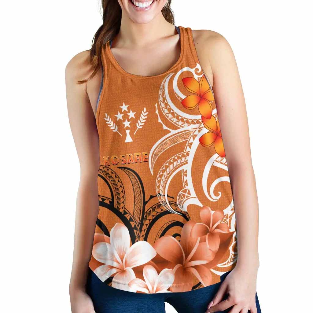 Kosrae Women Racerback Tank - Kosrae Spirit