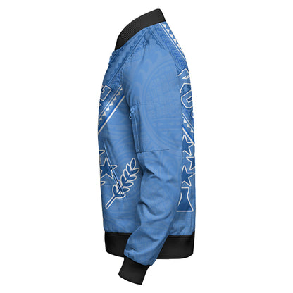 Kosrae Bomber Jacket Flag And Coat Of Arms