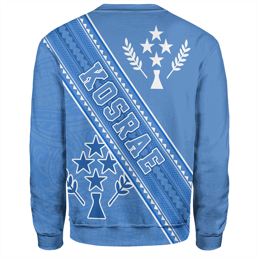 Kosrae Sweatshirt Flag And Coat Of Arms