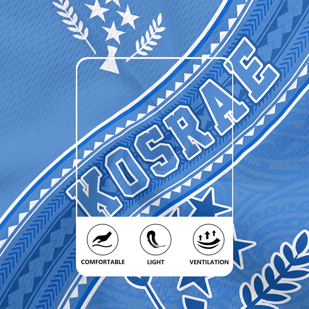 Kosrae Rugby Jersey Flag And Coat Of Arms