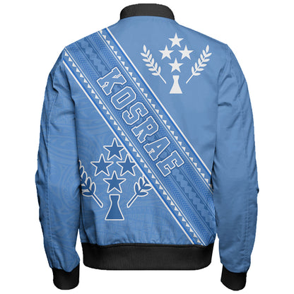 Kosrae Bomber Jacket Flag And Coat Of Arms