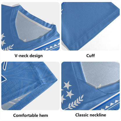 Kosrae Rugby Jersey Flag And Coat Of Arms