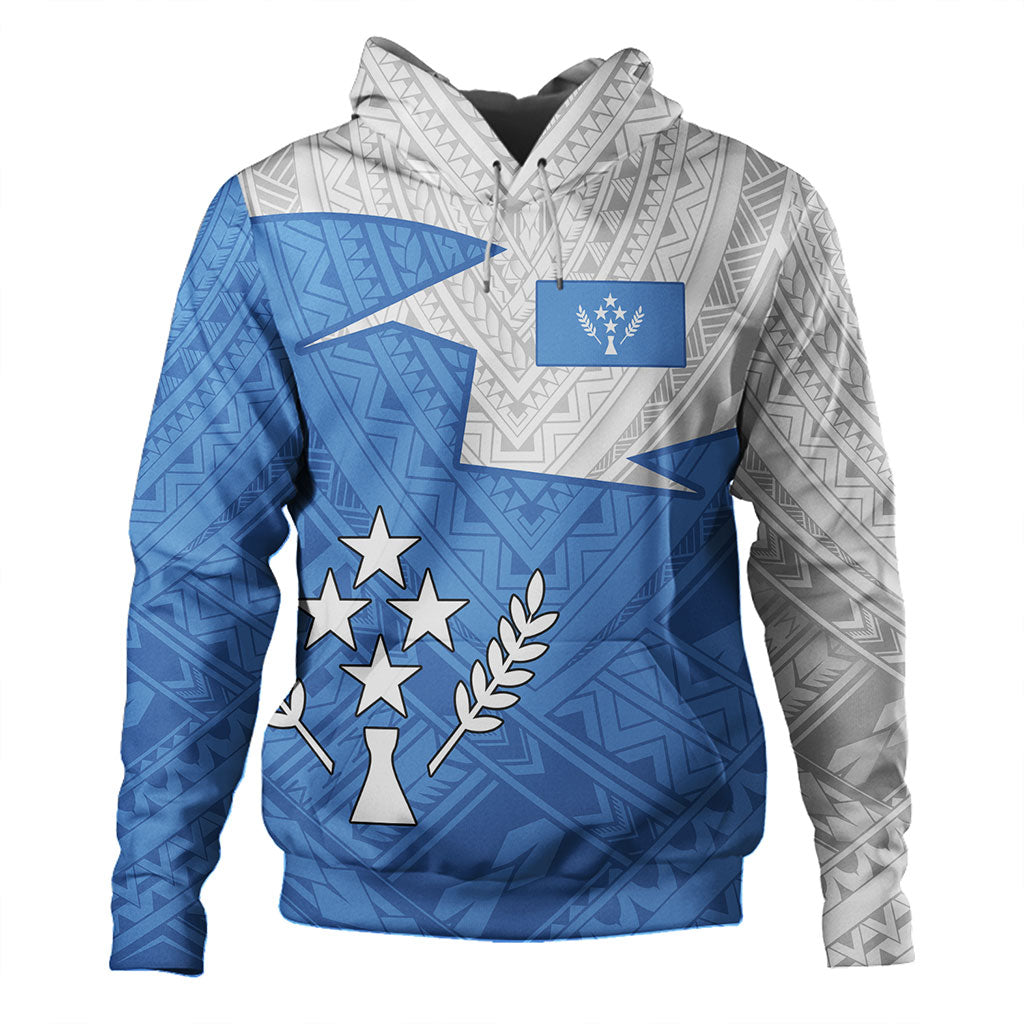 Kosrae Hoodie Polynesian Tattoo Flag And Coat Of Arms