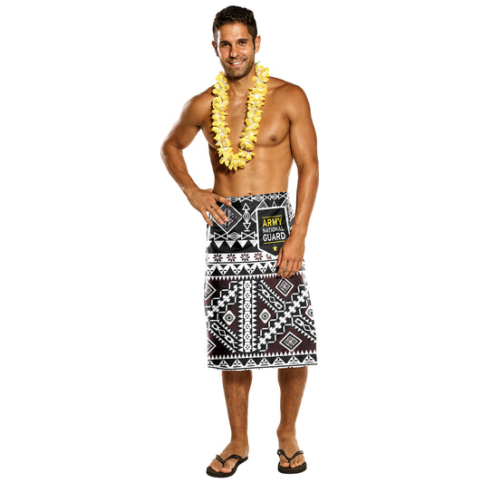 Samoa Lavalava Custom Army National Guard Dobby Masi