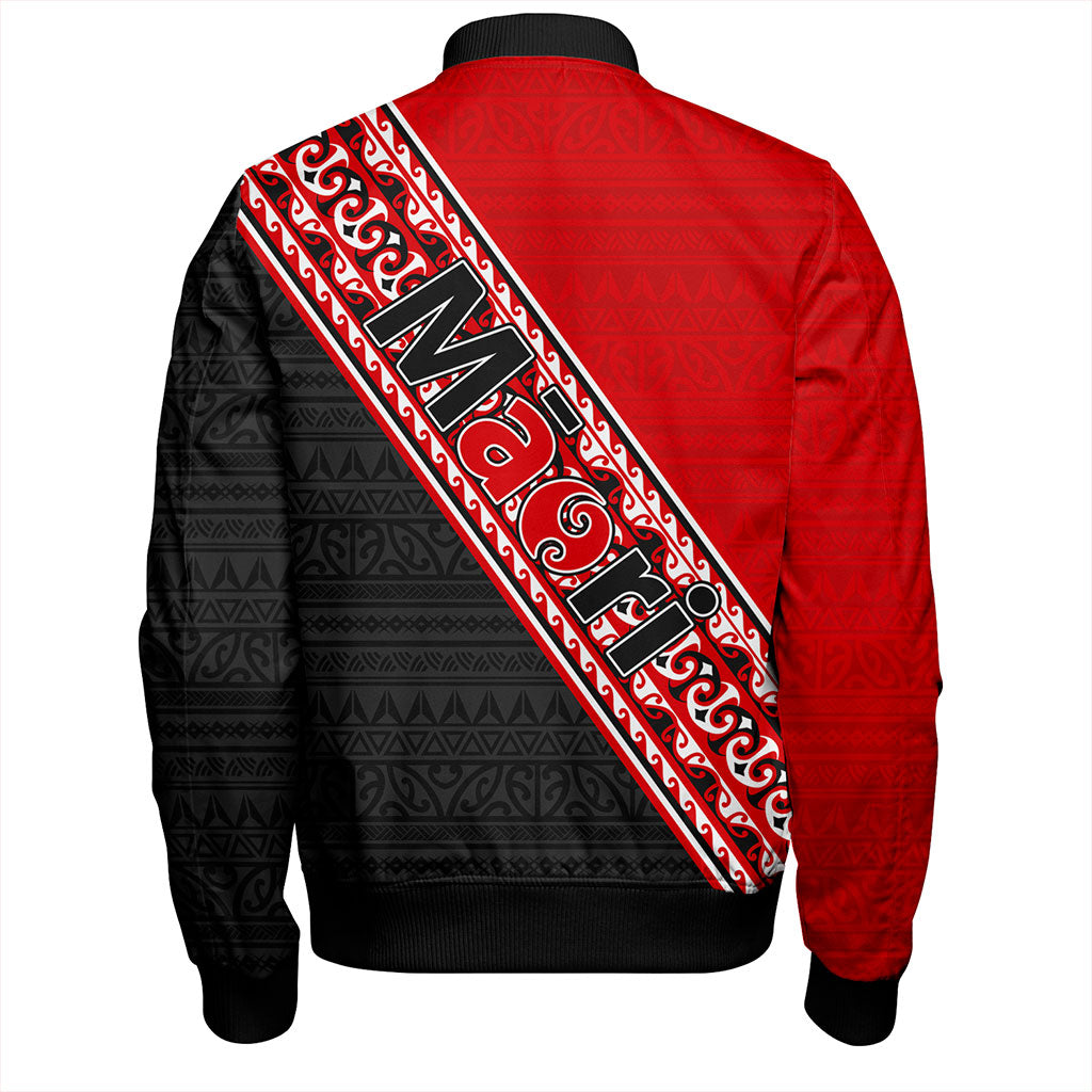 New Zealand Bomber Jacket Maori Aotearoa Tribal Waitangi Day