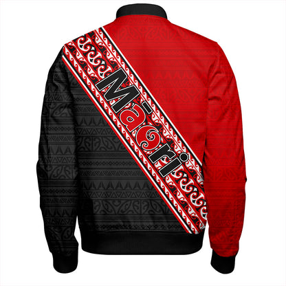 New Zealand Bomber Jacket Maori Aotearoa Tribal Waitangi Day