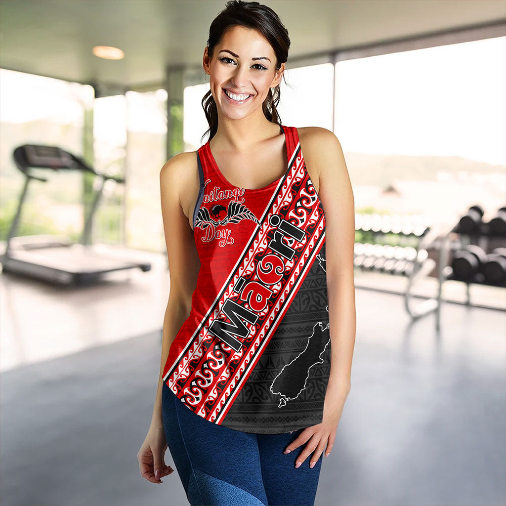 New Zealand Women Tank Maori Aotearoa Tribal Waitangi Day