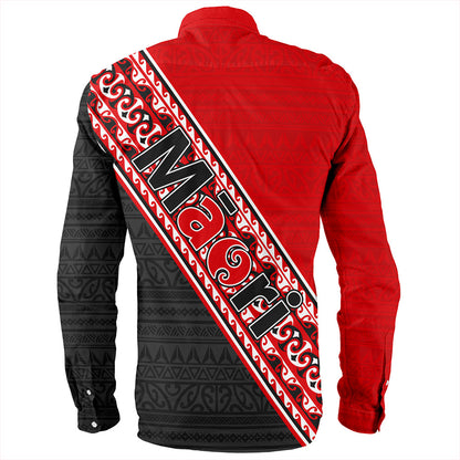 New Zealand Long Sleeve Shirt Maori Aotearoa Tribal Waitangi Day