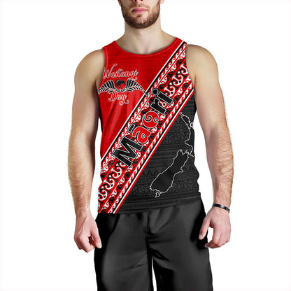 New Zealand Tank Top Maori Aotearoa Tribal Waitangi Day