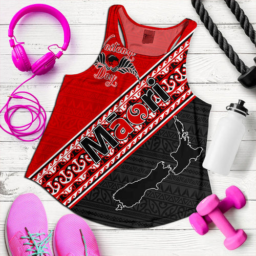 New Zealand Women Tank Maori Aotearoa Tribal Waitangi Day