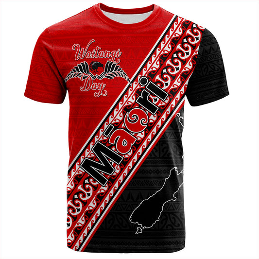 New Zealand T-Shirt Maori Aotearoa Tribal Waitangi Day