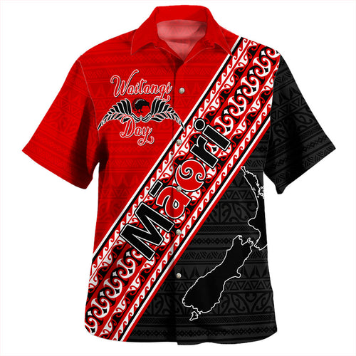 New Zealand Hawaiian Shirt Maori Aotearoa Tribal Waitangi Day