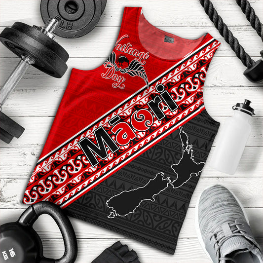 New Zealand Tank Top Maori Aotearoa Tribal Waitangi Day
